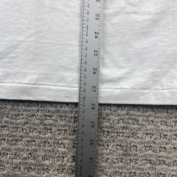 Vintage Hanes Beefy Tee 90s Shirt Men Large L White Jazz City 92 Edmonton 1992 - Picture 7 of 7